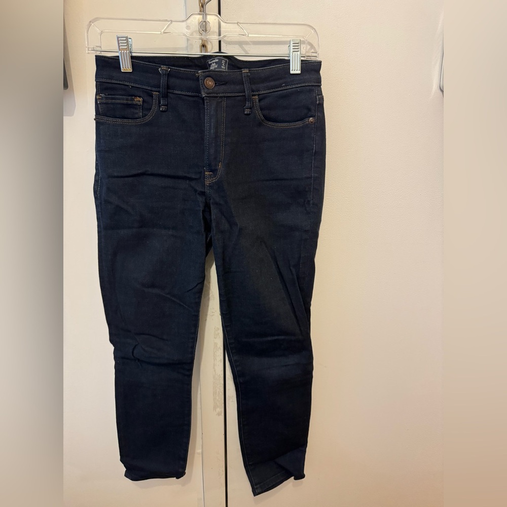 Abercrombie Harper Low Rise Ankle Jeans